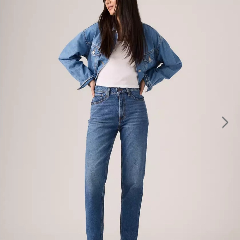 Levi’s 501 Mom Jean - Dark Wash